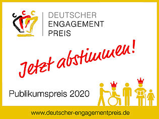 Projektlogo Deutschér Engagementpreis