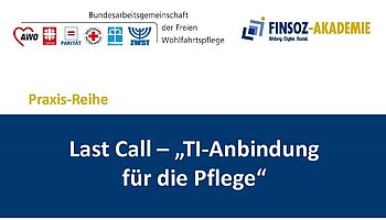 TI-Anbindung in der Pflege: Hinweis auf Seminarreihe