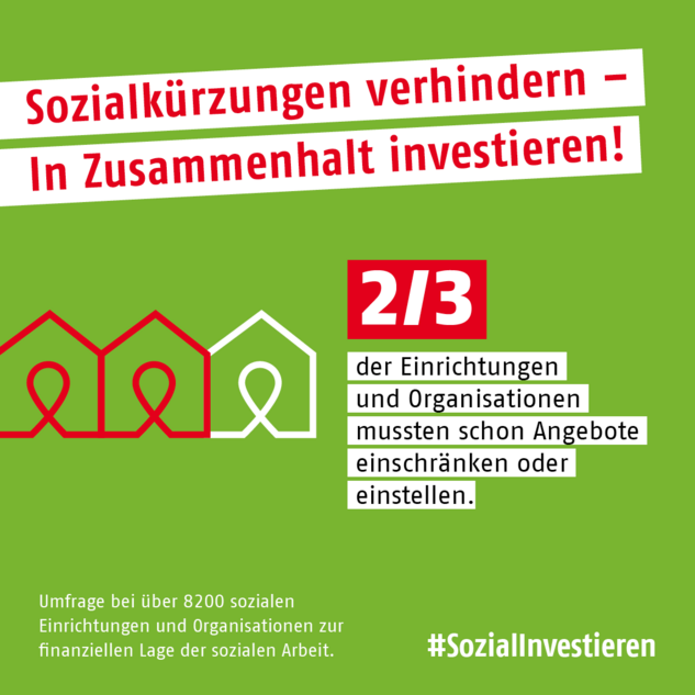 Grafik Abbildung zeigt eine Grafik aus der Umfrage zur Sozialkürzung