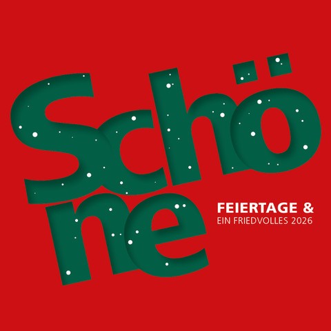 Schöne Feiertage - Grafik